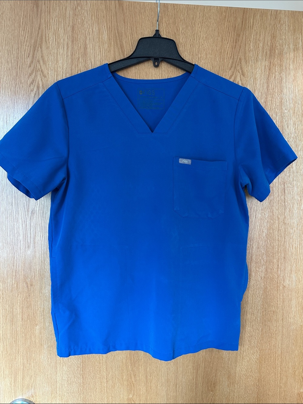 Men's Figs Scrub Top - Royal Blue
